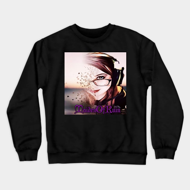 Maiden Fading Away Crewneck Sweatshirt by MaidenOfRuin